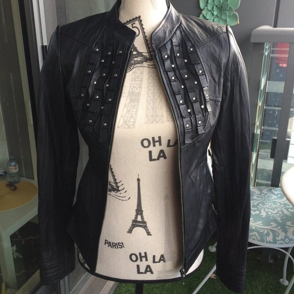 DANIER - Unique Leather Jacket - XXXS (3XS) - Picture 1 of 7